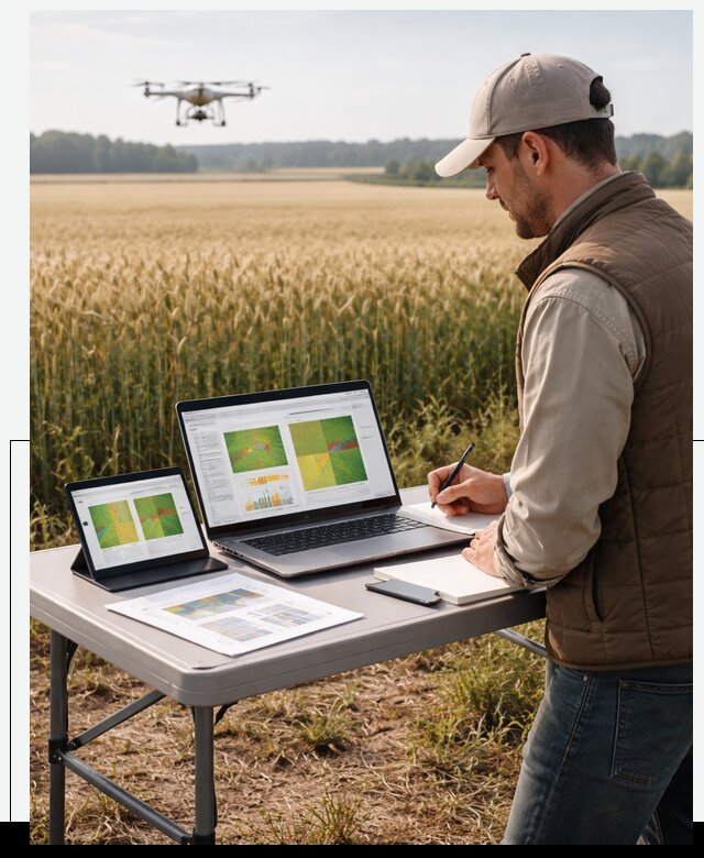 Система AI прогнозирования урожайности для точных агрономий в Симферополе