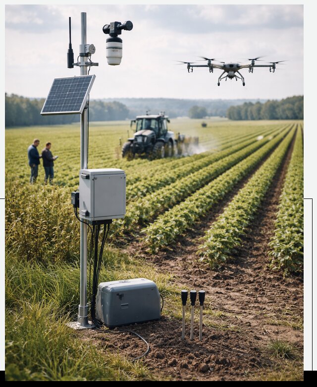 Разработка IoT мониторинга полей в Симферополе от 8829 р. | АвикейСим